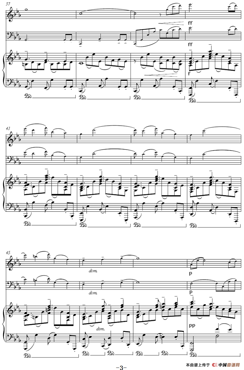 Oblivion 遗忘（小提琴+大提琴+钢琴伴奏）