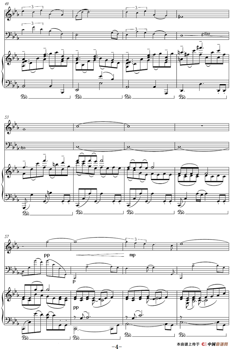 Oblivion 遗忘（小提琴+大提琴+钢琴伴奏）