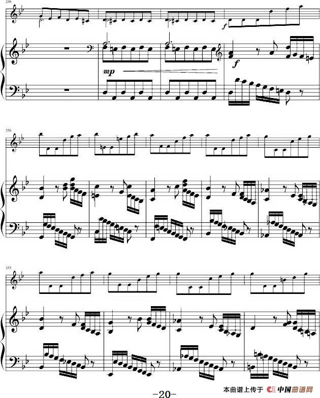 CONCERTO in G minor Summer（G小调协奏曲“夏”、小提琴+钢琴伴奏）