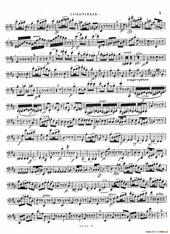 Piano Trio No.1 in d Minor Op.49（d小调第一钢琴三重奏·小提琴独奏版）