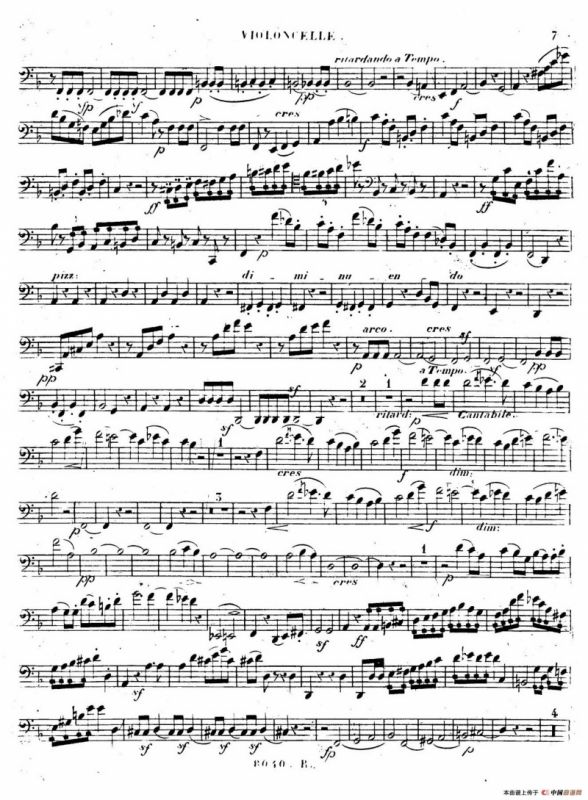 Piano Trio No.1 in d Minor Op.49（d小调第一钢琴三重奏·小提琴独奏版）