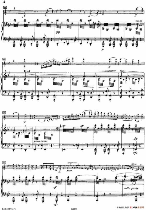 g小调小提琴协奏曲Op.26（I、Vorspiel、小提琴+钢琴伴奏）