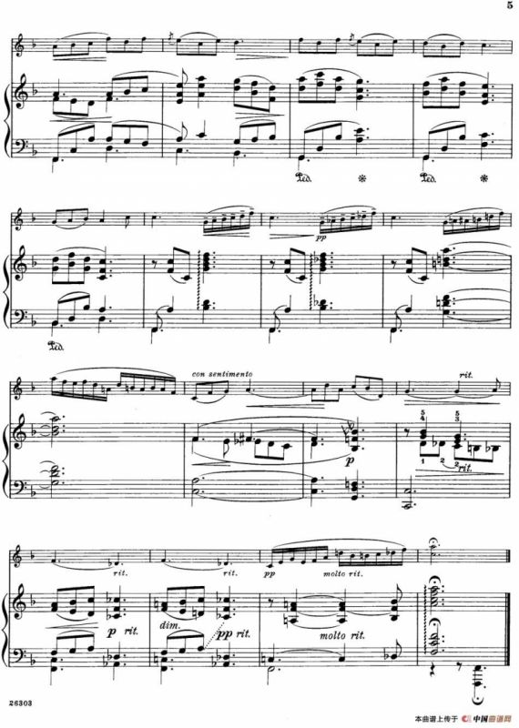 In a Gondola（小提琴+钢琴伴奏）