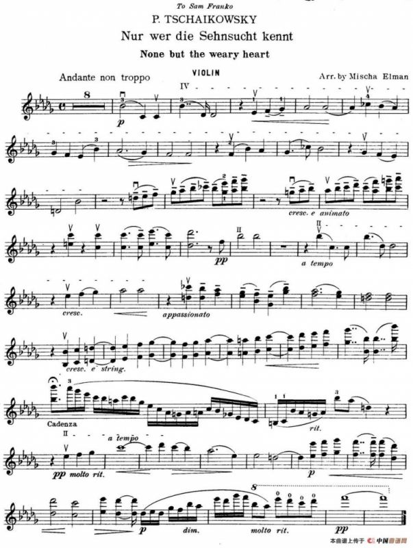 Nur wer die Sehnsucht kennt