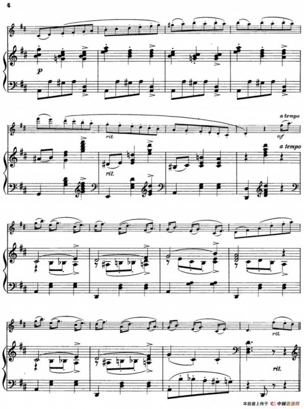 Country Dance（小提琴+钢琴伴奏）