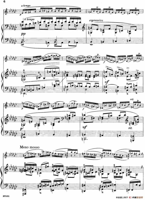 Etude melodique（小提琴+钢琴伴奏）