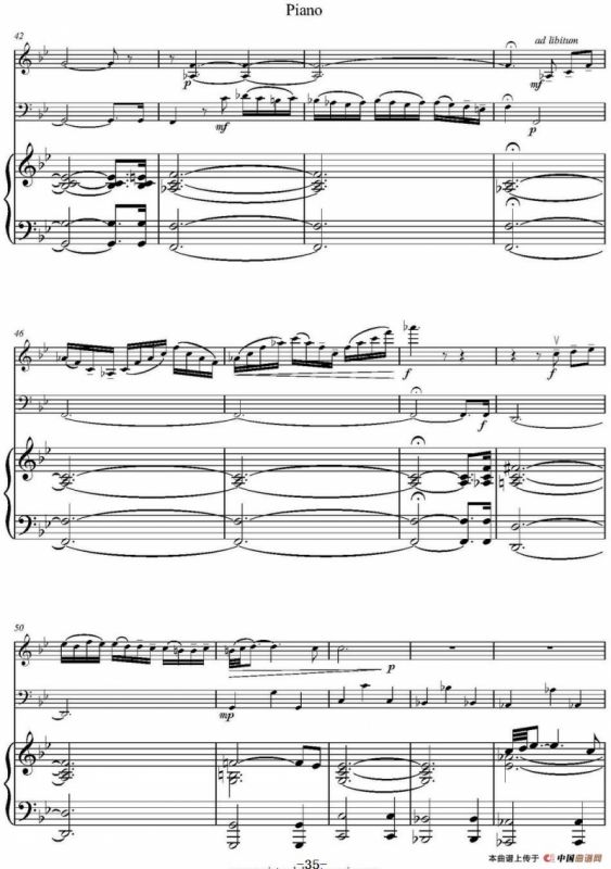 Adagio（小提琴+大提琴+钢琴伴奏、T.Albinoni作曲版）