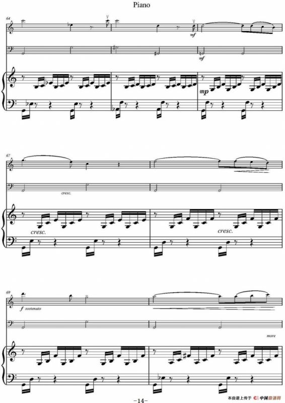 Ave Maria（小提琴+大提琴+钢琴伴奏）