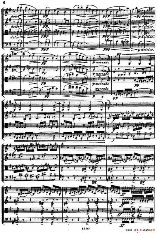 STREICHQUARTETT（E小调弦乐四重奏、I）