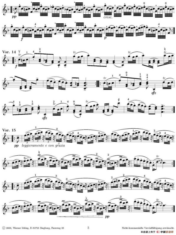 Lart de larchet（弓的艺术）