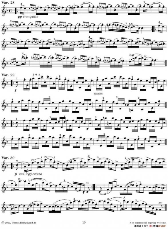 Lart de larchet（弓的艺术）