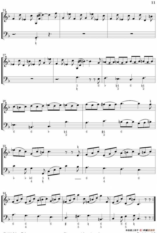 Solo 1（第12小提琴与大提琴二重奏）