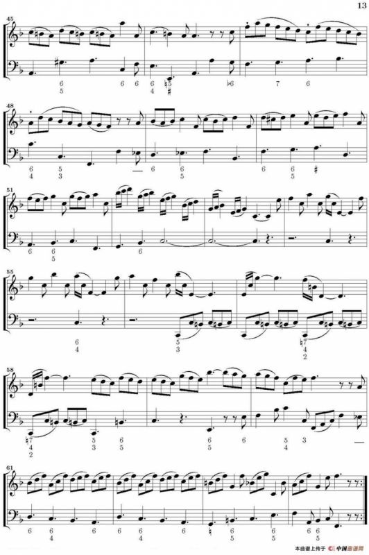 Solo 1（第12小提琴与大提琴二重奏）