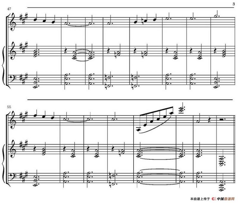 Recuerdos de la Alhambra（阿尔罕布拉的回忆、小提琴+钢琴伴奏）