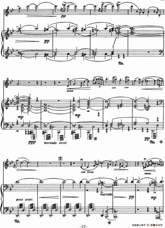 Serenada No.2（小夜曲、小提琴+钢琴伴奏）