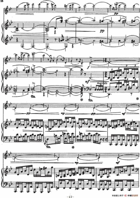 Serenada No.2（小夜曲、小提琴+钢琴伴奏）