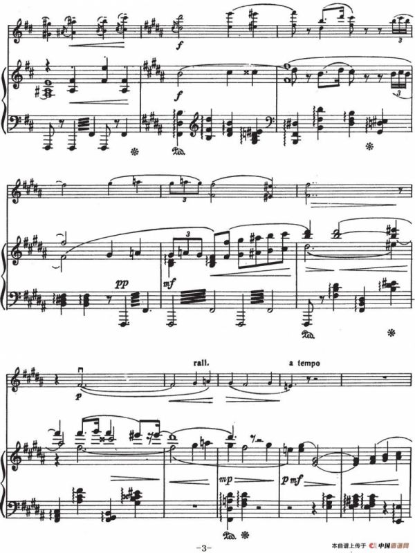 Serenada No.1（小夜曲、小提琴+钢琴伴奏）