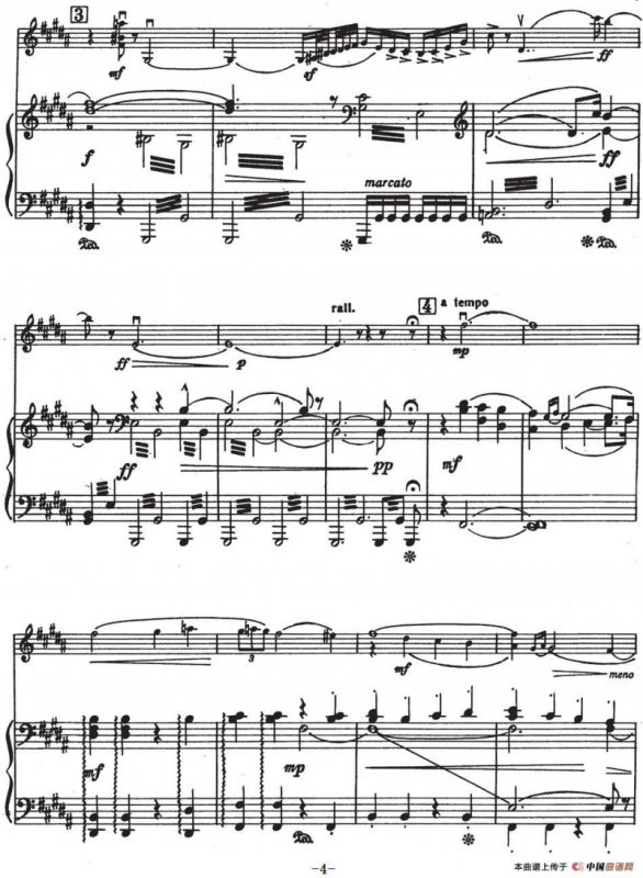 Serenada No.1（小夜曲、小提琴+钢琴伴奏）