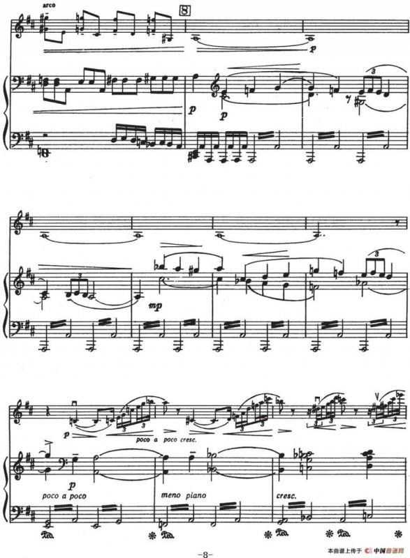 Serenada No.1（小夜曲、小提琴+钢琴伴奏）