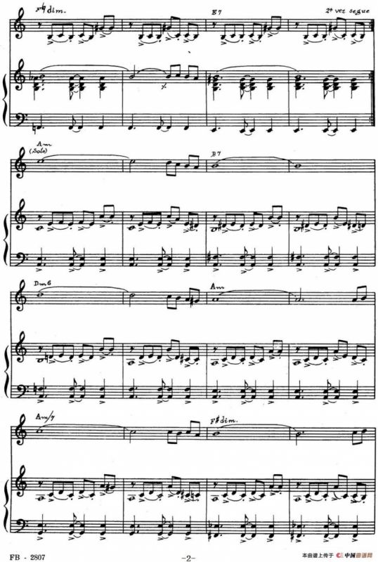 LIBERTANGO（自由探戈、小提琴+钢琴伴奏）