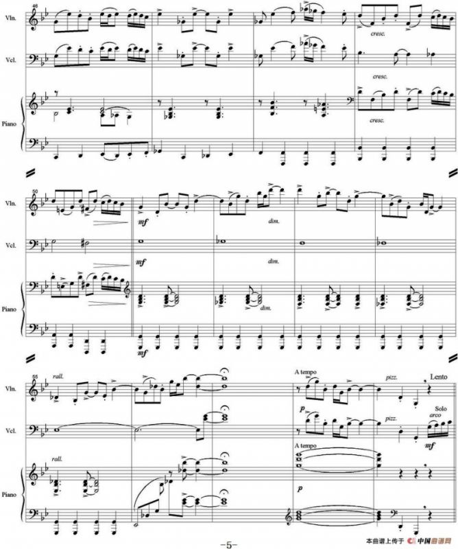 Becha（Spring 春天、小提琴+大提琴+钢琴伴奏）