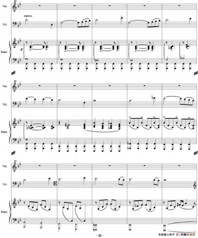 Becha（Spring 春天、小提琴+大提琴+钢琴伴奏）