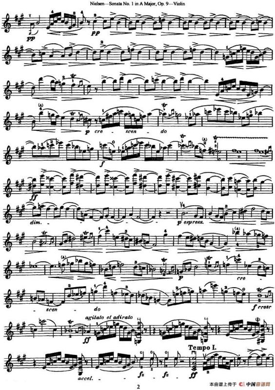 Sonata No.1 in A Major，Op.9（A大调第一奏鸣曲）