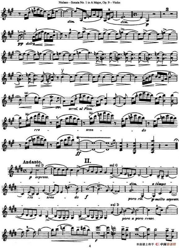 Sonata No.1 in A Major，Op.9（A大调第一奏鸣曲）