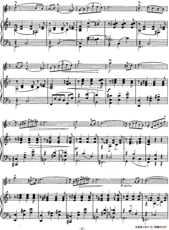 ROMANZA（小提琴+钢琴伴奏、莫什科夫斯基作曲版）