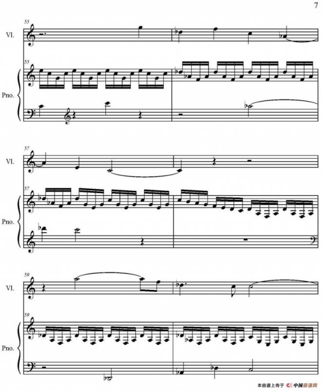 Sonate Verte（1-Prelude、小提琴+钢琴伴奏）