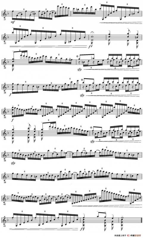 Sonata for Solo violin（小提琴奏鸣曲、II）