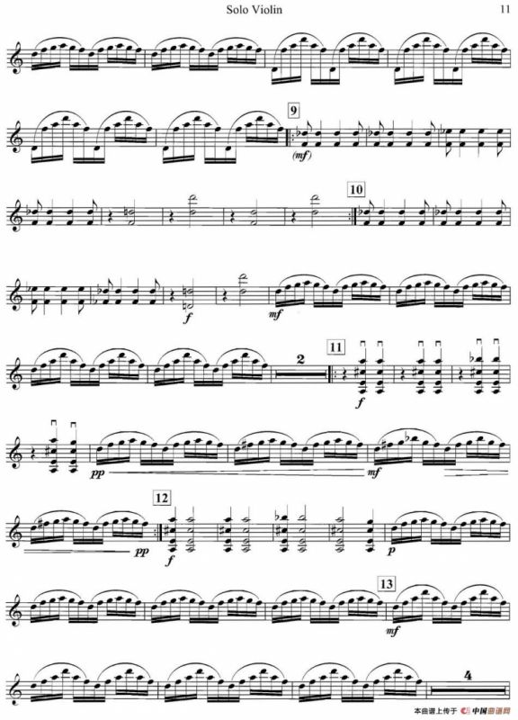 PHILIP GLASS Violin Concerto（格拉斯小提琴协奏曲III）