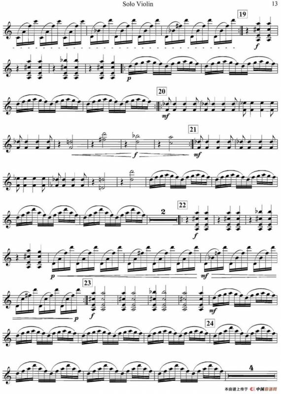 PHILIP GLASS Violin Concerto（格拉斯小提琴协奏曲III）