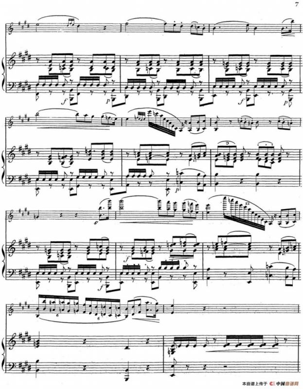 Adagio Sentimentale Op.13（小提琴+钢琴伴奏）