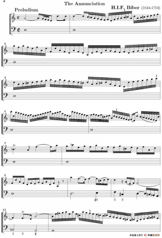The Annunciation（小提琴+大提琴）