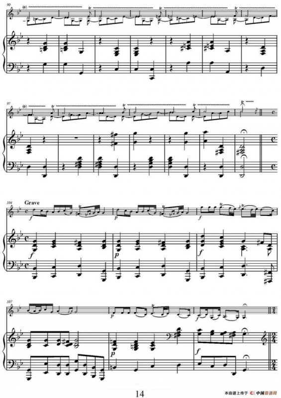 Devils Trill（III、小提琴+钢琴伴奏）