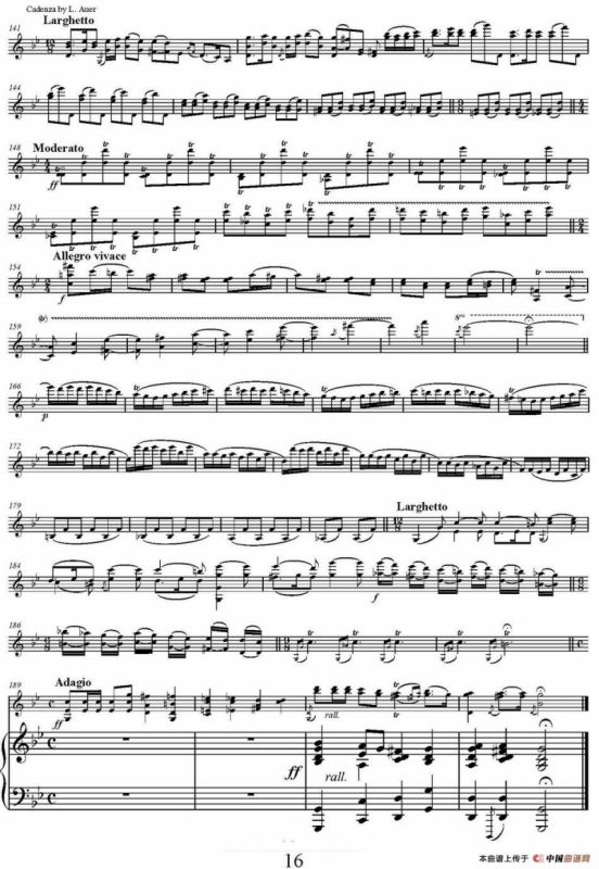 Devils Trill（III、小提琴+钢琴伴奏）