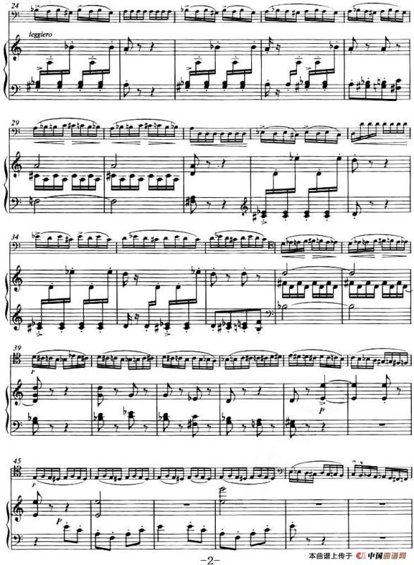 FLIGHT OF THE BUMBLE BEE 野蜂飞舞（小提琴+钢琴伴奏）