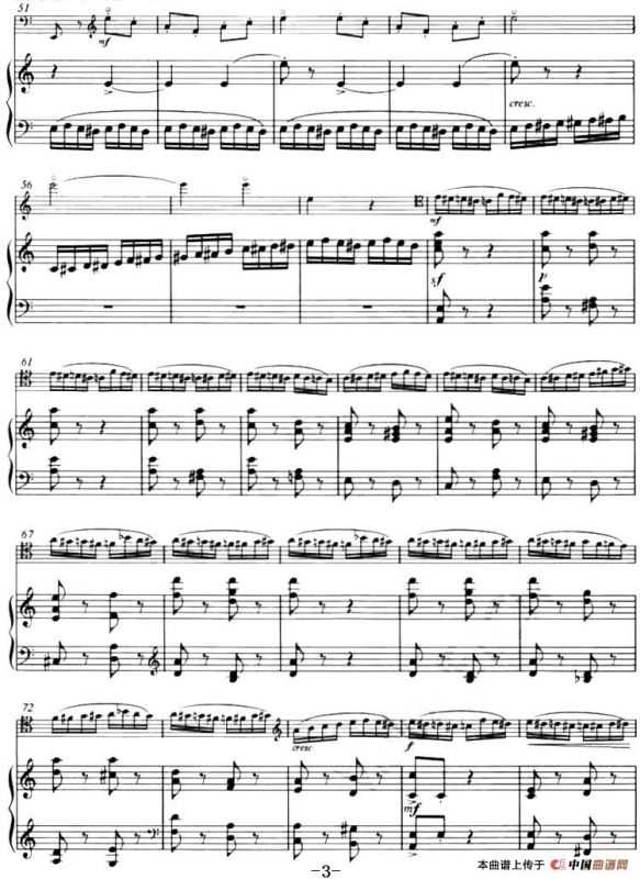 FLIGHT OF THE BUMBLE BEE 野蜂飞舞（小提琴+钢琴伴奏）