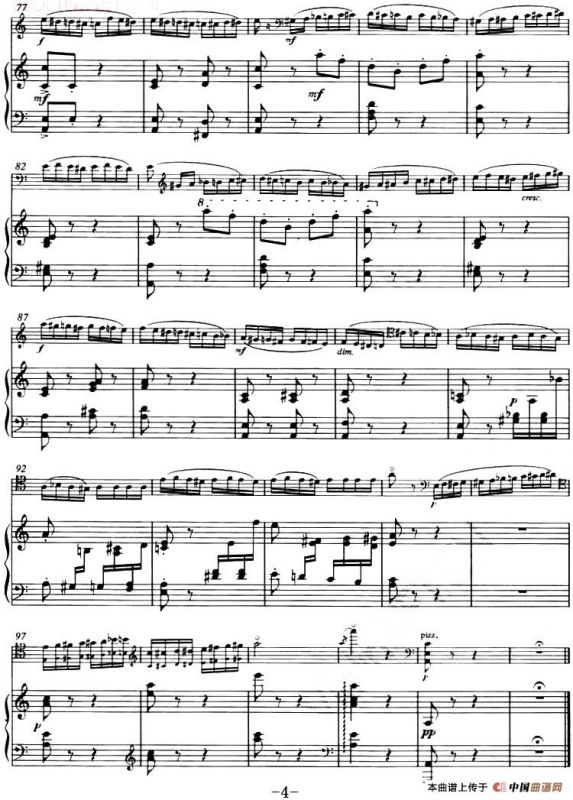 FLIGHT OF THE BUMBLE BEE 野蜂飞舞（小提琴+钢琴伴奏）