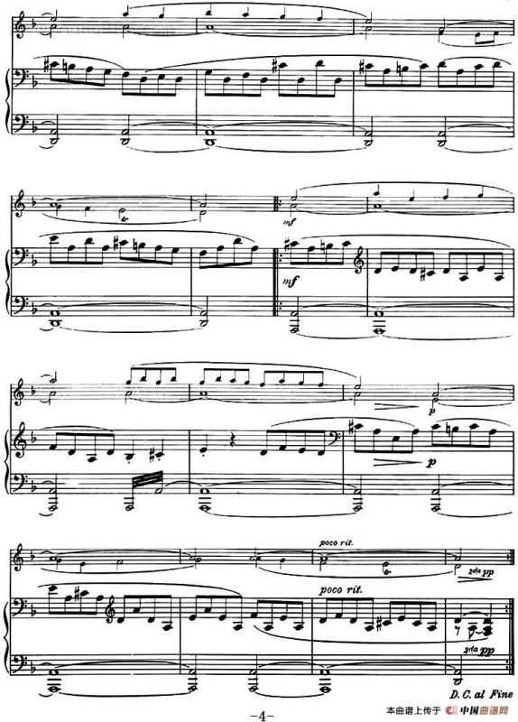 加沃特舞曲与缪赛特风笛（小提琴+钢琴伴奏）