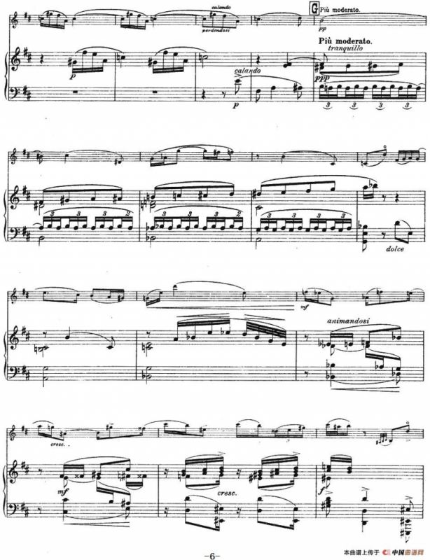 伊萨伊作品集：Au Rouet（小提琴+钢琴伴奏）