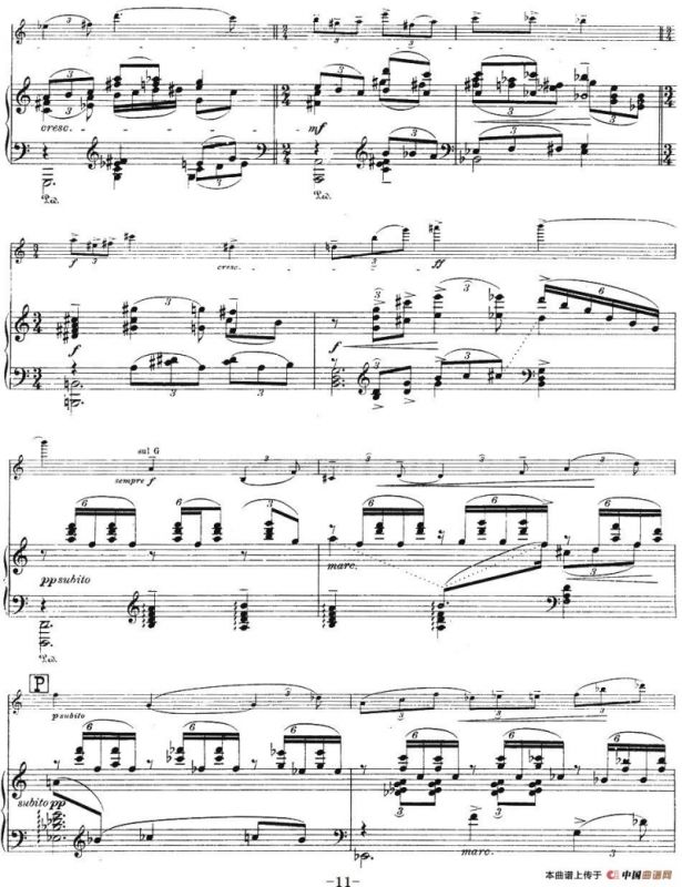 伊萨伊作品集：Au Rouet（小提琴+钢琴伴奏）