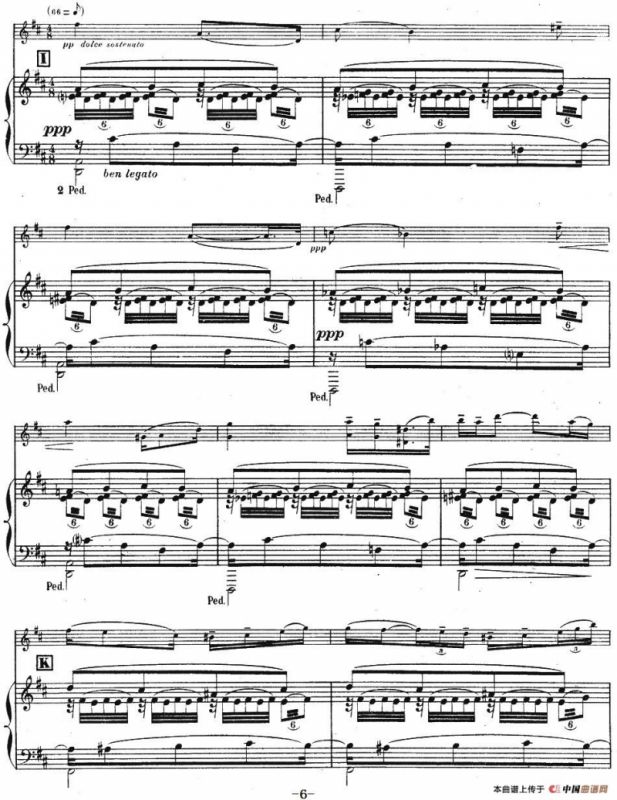 伊萨伊作品集：Chant dhiver（小提琴+钢琴伴奏）