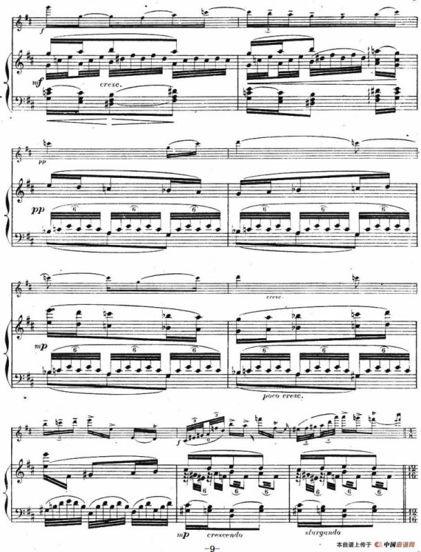 伊萨伊作品集：Chant dhiver（小提琴+钢琴伴奏）