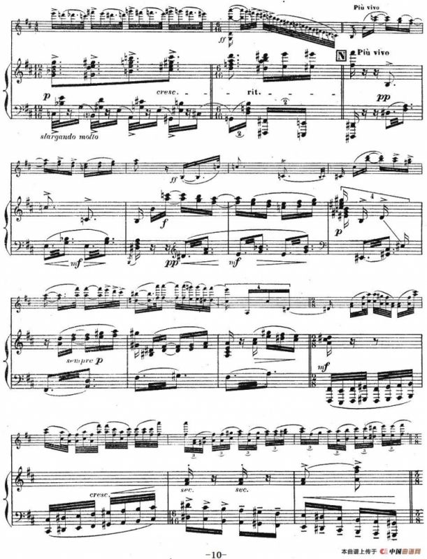 伊萨伊作品集：Chant dhiver（小提琴+钢琴伴奏）