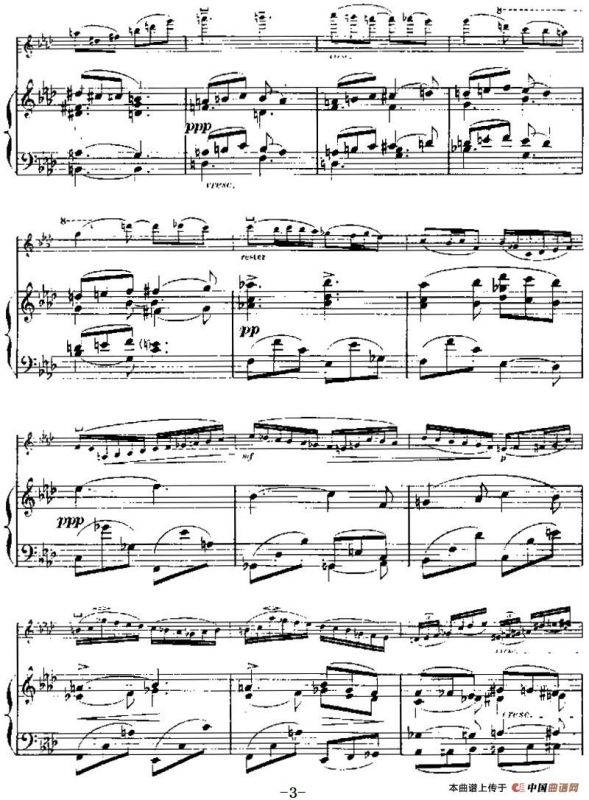 伊萨伊作品集：Reve D‘enfant（小提琴+钢琴伴奏）