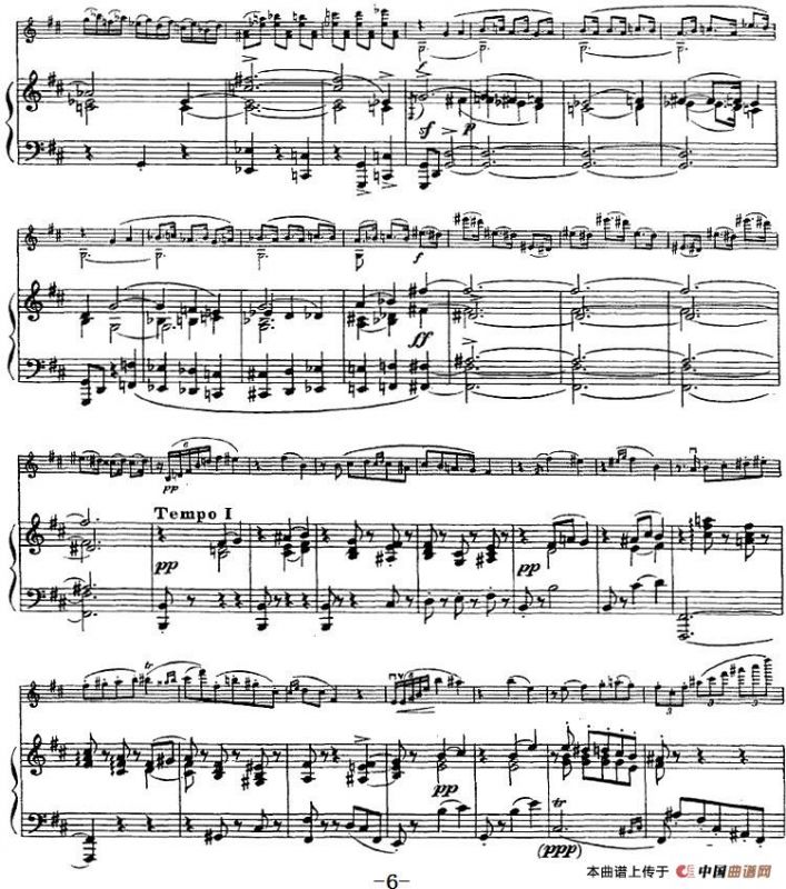 伊萨伊作品集：Mazurka No.3，Op.11（小提琴+钢琴伴奏）