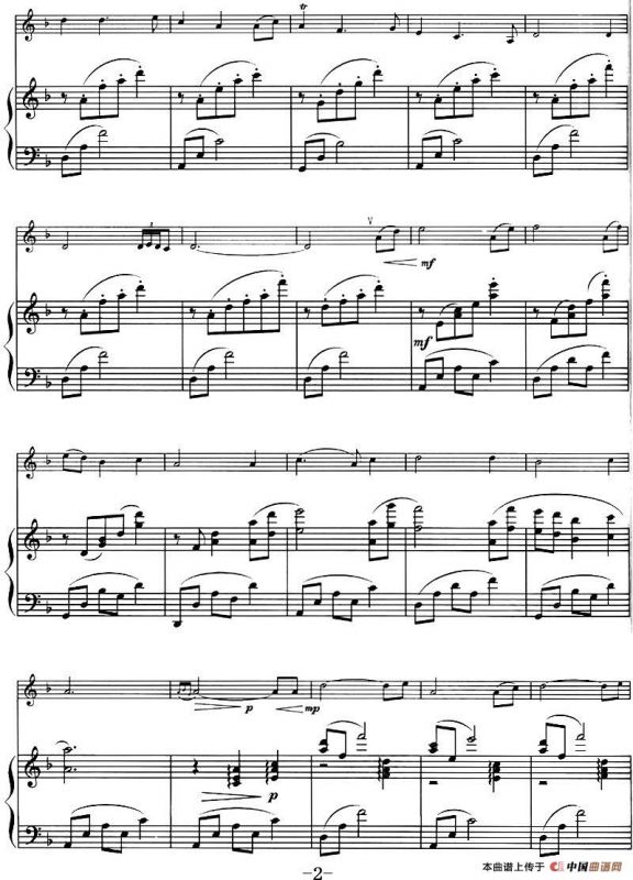 神秘园——夜曲（NOCTURNE、小提琴+钢琴伴奏）