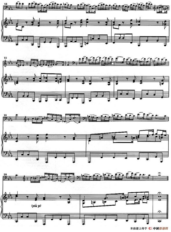 ADAGIO（大提琴+钢琴伴奏）